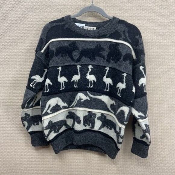 VTG Hysport Australia Pure Wool Downunder CrewNeck Sweater Women Size AU12/US8 - Picture 9 of 11